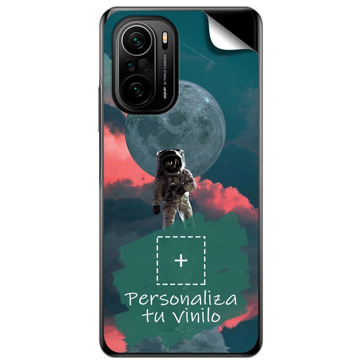Pegatina Vinilo Autoadhesiva Personalizada más Funda para Xiaomi POCO F3 5G / Mi 11i 5G