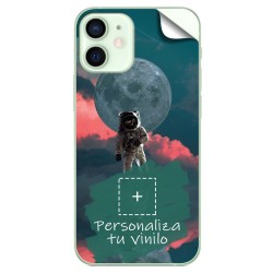 Pegatina Vinilo Autoadhesiva Personalizada más Funda para Iphone 12 Mini (5.4)