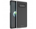 Funda Tipo Neo Hybrid (Pc+Tpu) Negra / Plata para Samsung Galaxy Note 8