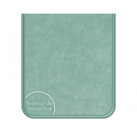 Funda Silicona Líquida Ultra Suave con Anillo para Xiaomi Mi 11T 5G / Mi 11T 5G Pro color Verde