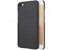 Carcasa Funda Negra Nillkin Modelo Frosted + Protector para Xiaomi Redmi Note 5A