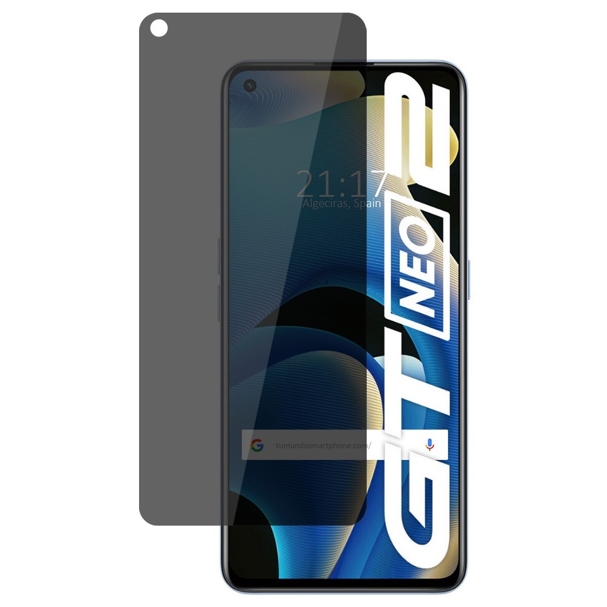 Protector Pantalla Hidrogel Privacidad Antiespías para Realme GT NEO 2 5G