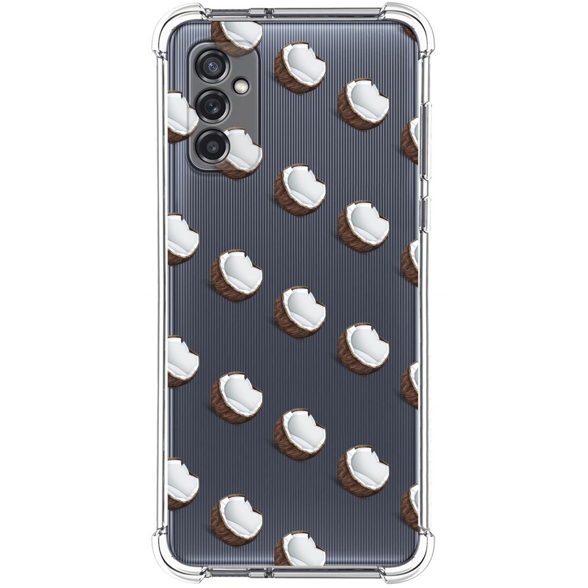 Funda Silicona Antigolpes para Samsung Galaxy M52 5G diseño Cocos Dibujos