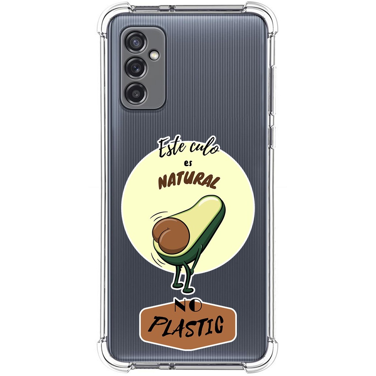 Funda Silicona Antigolpes para Samsung Galaxy M52 5G diseño Culo Natural Dibujos