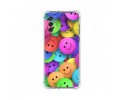 Funda Silicona Antigolpes para Samsung Galaxy M52 5G diseño Smile Dibujos