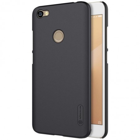 Carcasa Funda Negra Nillkin Modelo Frosted + Protector para Xiaomi Redmi Note 5A Pro / 5A Prime
