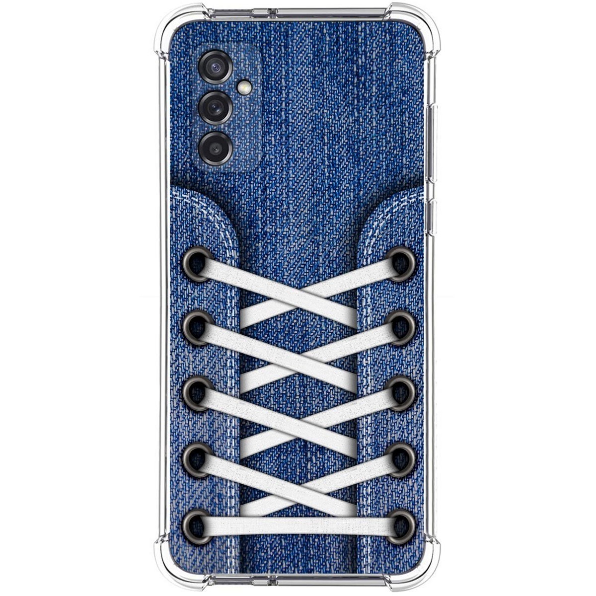 Funda Silicona Antigolpes para Samsung Galaxy M52 5G diseño Zapatillas 01 Dibujos