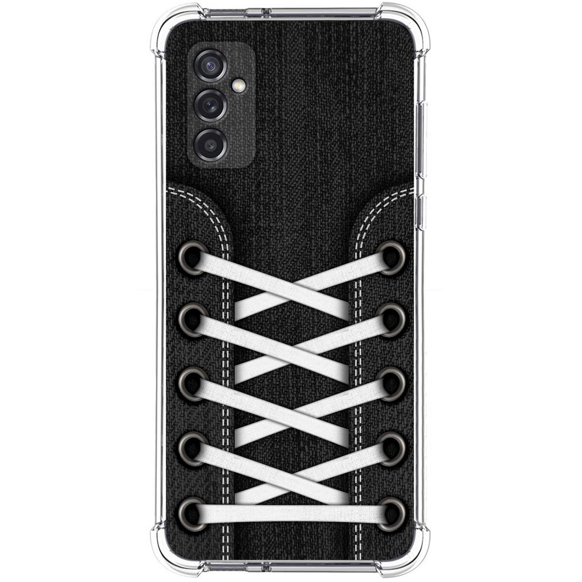Funda Silicona Antigolpes para Samsung Galaxy M52 5G diseño Zapatillas 02 Dibujos
