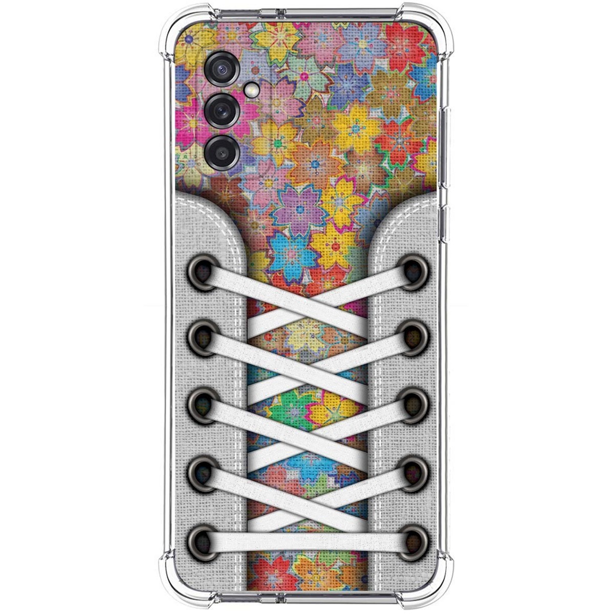 Funda Silicona Antigolpes para Samsung Galaxy M52 5G diseño Zapatillas 05 Dibujos