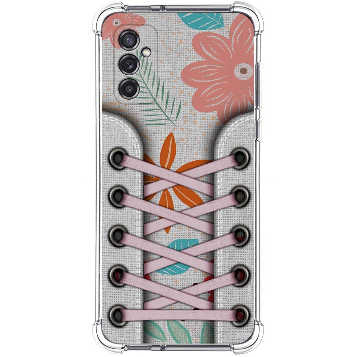 Funda Silicona Antigolpes para Samsung Galaxy M52 5G diseño Zapatillas 09 Dibujos
