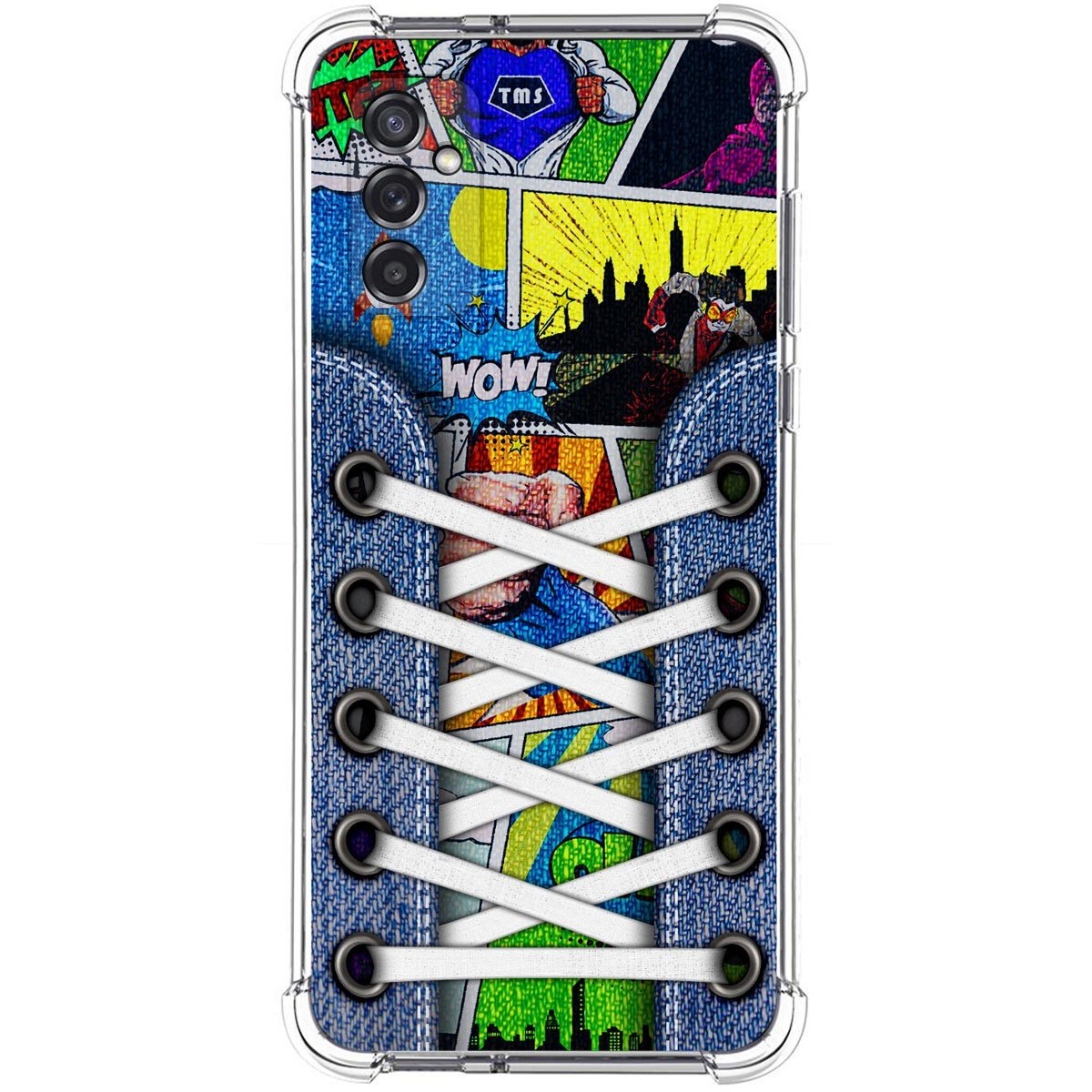 Funda Silicona Antigolpes para Samsung Galaxy M52 5G diseño Zapatillas 14 Dibujos