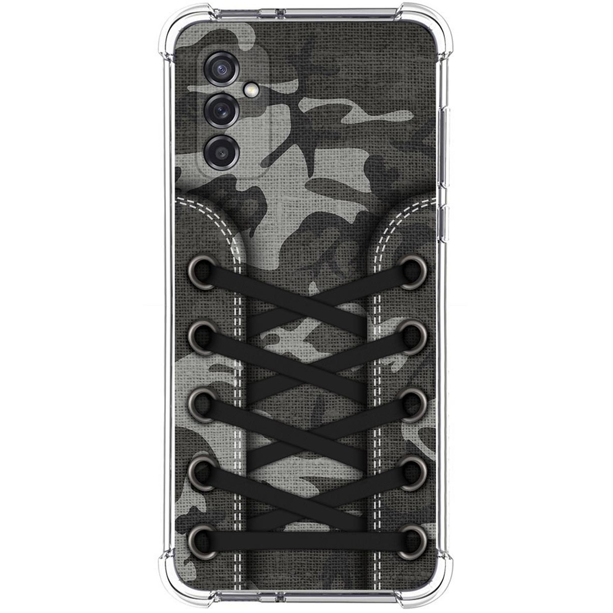 Funda Silicona Antigolpes para Samsung Galaxy M52 5G diseño Zapatillas 15 Dibujos