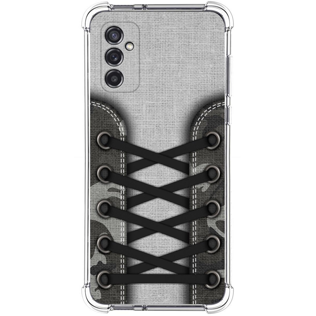 Funda Silicona Antigolpes para Samsung Galaxy M52 5G diseño Zapatillas 16 Dibujos