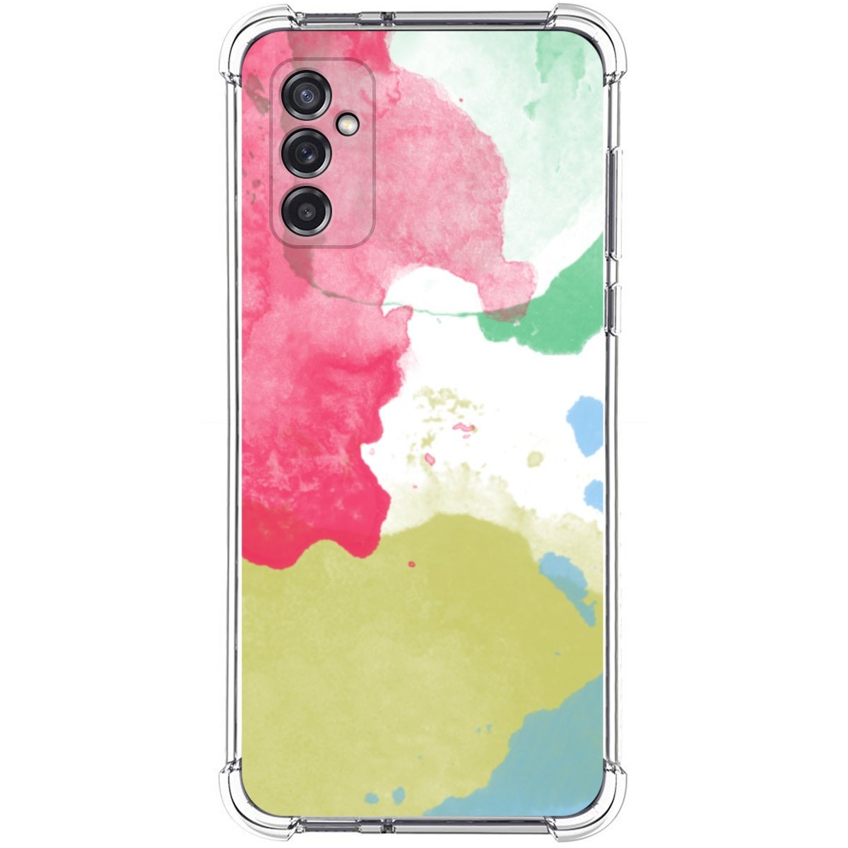Funda Silicona Antigolpes para Samsung Galaxy M52 5G diseño Acuarela 02 Dibujos