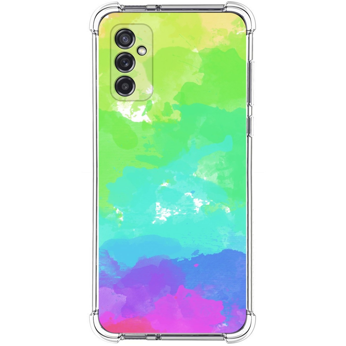 Funda Silicona Antigolpes para Samsung Galaxy M52 5G diseño Acuarela 03 Dibujos