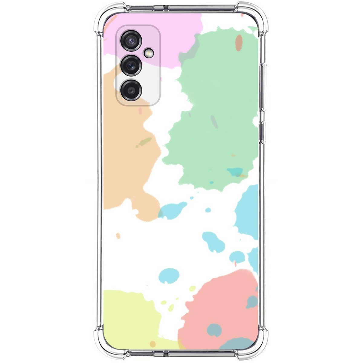 Funda Silicona Antigolpes para Samsung Galaxy M52 5G diseño Acuarela 05 Dibujos