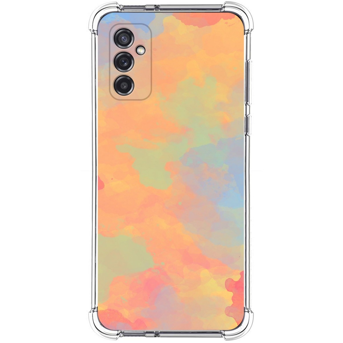 Funda Silicona Antigolpes para Samsung Galaxy M52 5G diseño Acuarela 08 Dibujos