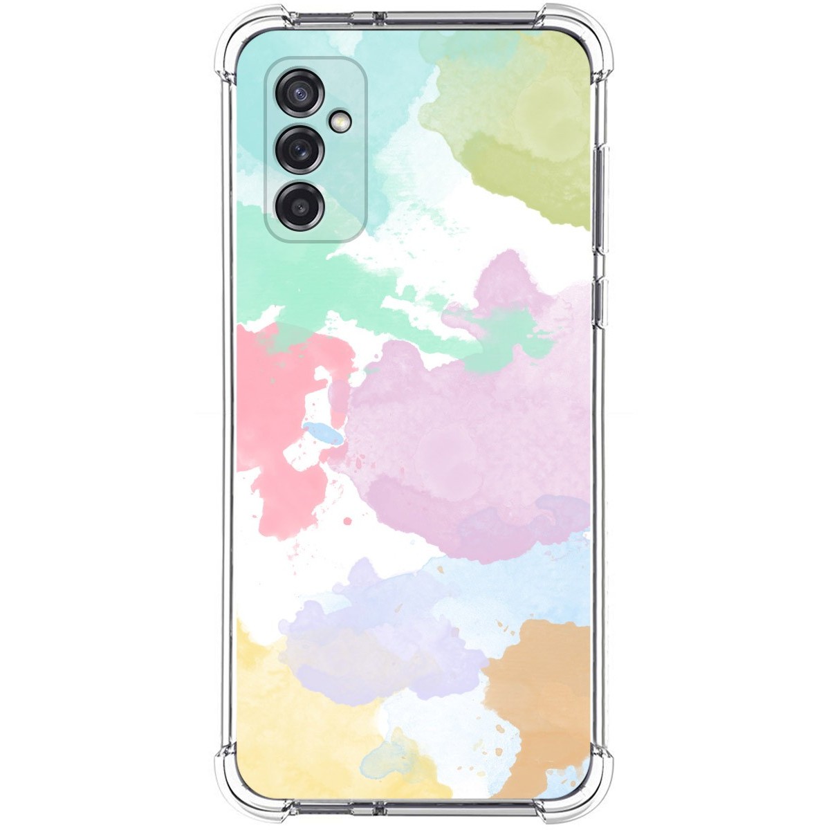 Funda Silicona Antigolpes para Samsung Galaxy M52 5G diseño Acuarela 11 Dibujos