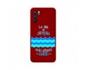 Funda Silicona Líquida Roja para Oppo Reno 6 5G diseño Agua Dibujos
