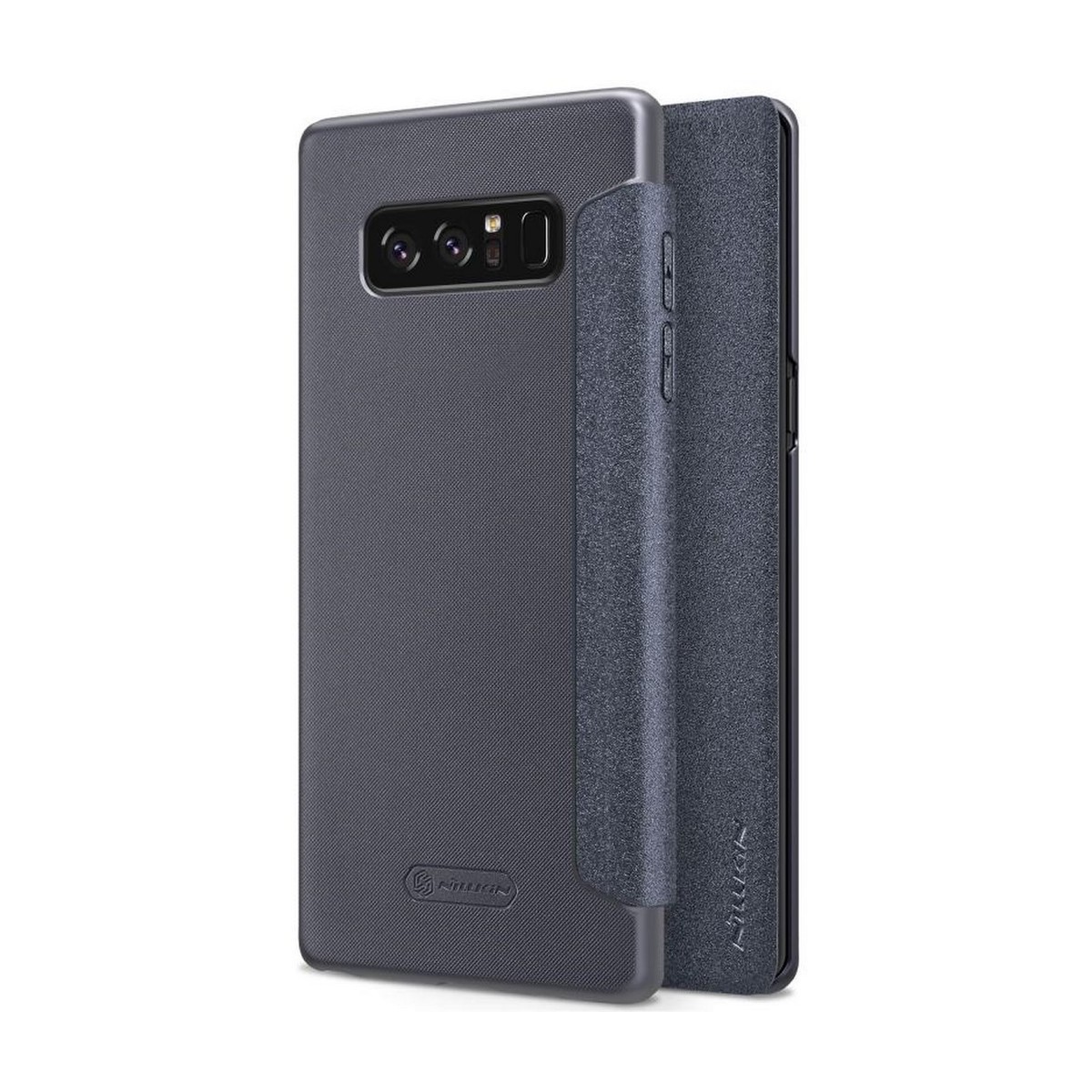 Funda Flip Negra Nillkin Modelo Sparkle para Samsung Galaxy Note 8