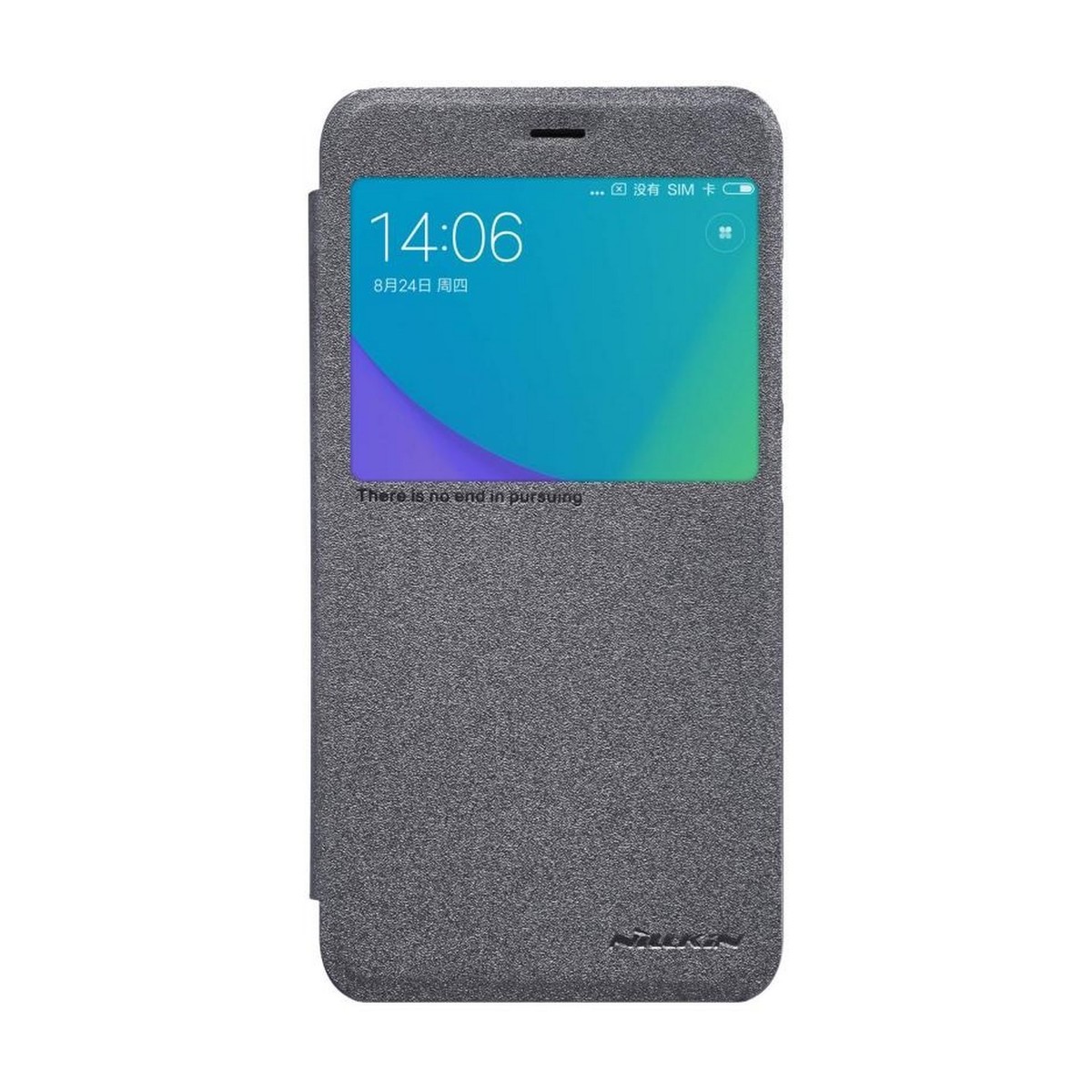 Funda Flip Negra Nillkin Modelo Sparkle para Xiaomi Redmi Note 5A