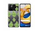 Funda Silicona Transparente para Xiaomi POCO M4 Pro 5G diseño Cactus Dibujos
