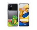 Funda Silicona Transparente para Xiaomi POCO M4 Pro 5G diseño Coco Dibujos