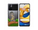 Funda Silicona Transparente para Xiaomi POCO M4 Pro 5G diseño Mono Dibujos