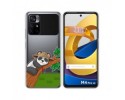 Funda Silicona Transparente para Xiaomi POCO M4 Pro 5G diseño Panda Dibujos