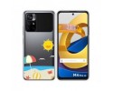 Funda Silicona Transparente para Xiaomi POCO M4 Pro 5G diseño Playa Dibujos