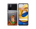 Funda Silicona Transparente para Xiaomi POCO M4 Pro 5G diseño Suricata Dibujos