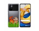 Funda Silicona Transparente para Xiaomi POCO M4 Pro 5G diseño Tigre Dibujos