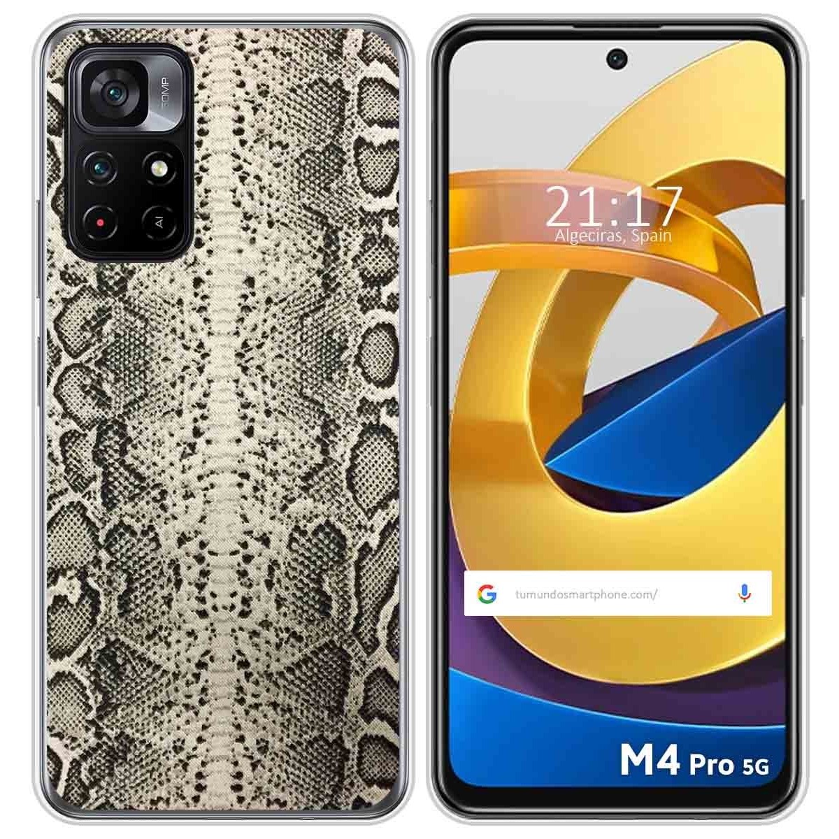 Funda Silicona para Xiaomi POCO M4 Pro 5G diseño Animal 01 Dibujos