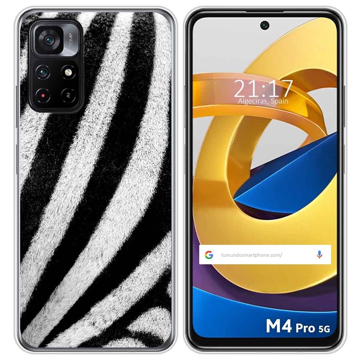 Funda Silicona para Xiaomi POCO M4 Pro 5G diseño Animal 02 Dibujos