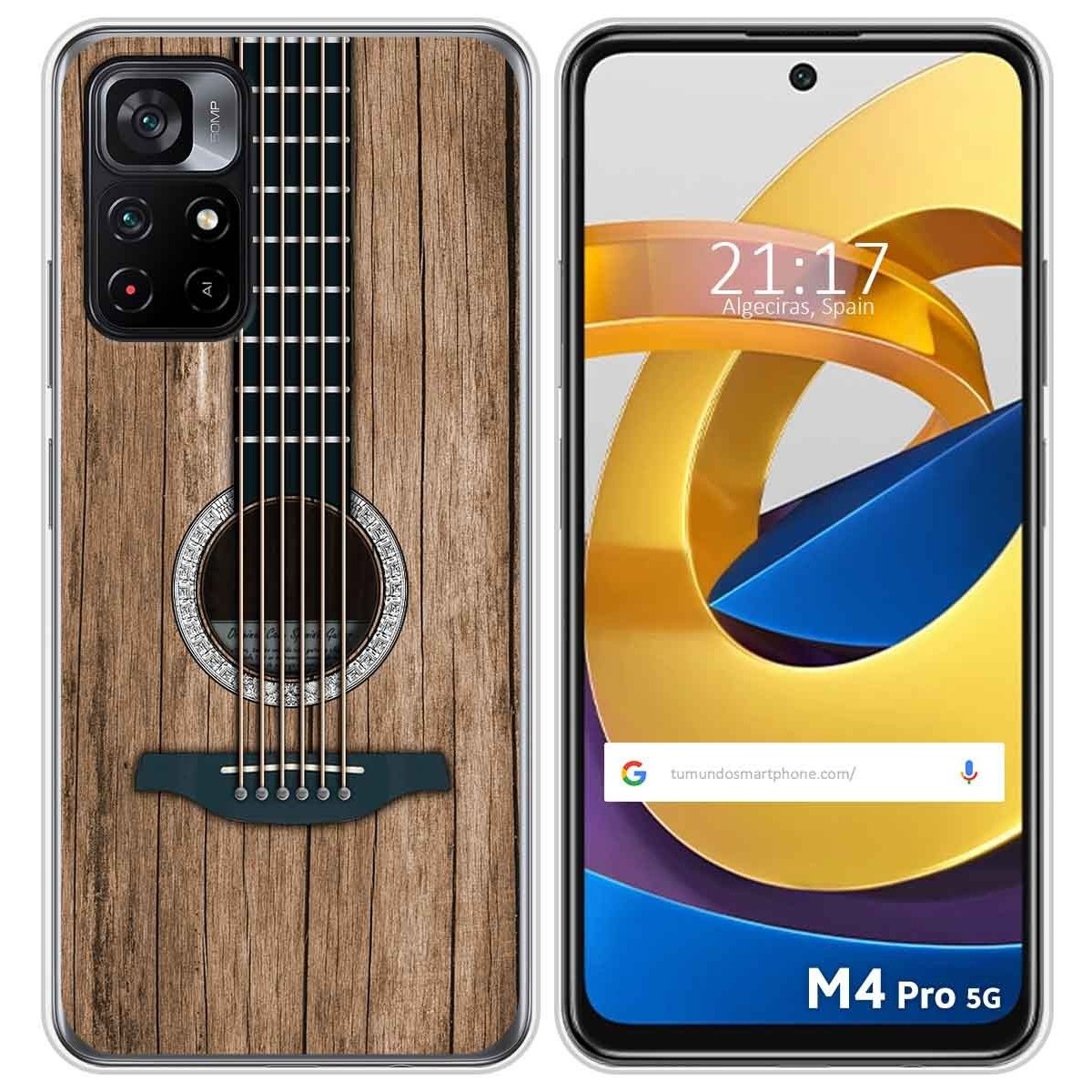 Funda Silicona para Xiaomi POCO M4 Pro 5G diseño Madera 11 Dibujos