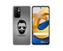Funda Silicona para Xiaomi POCO M4 Pro 5G diseño Barba Dibujos
