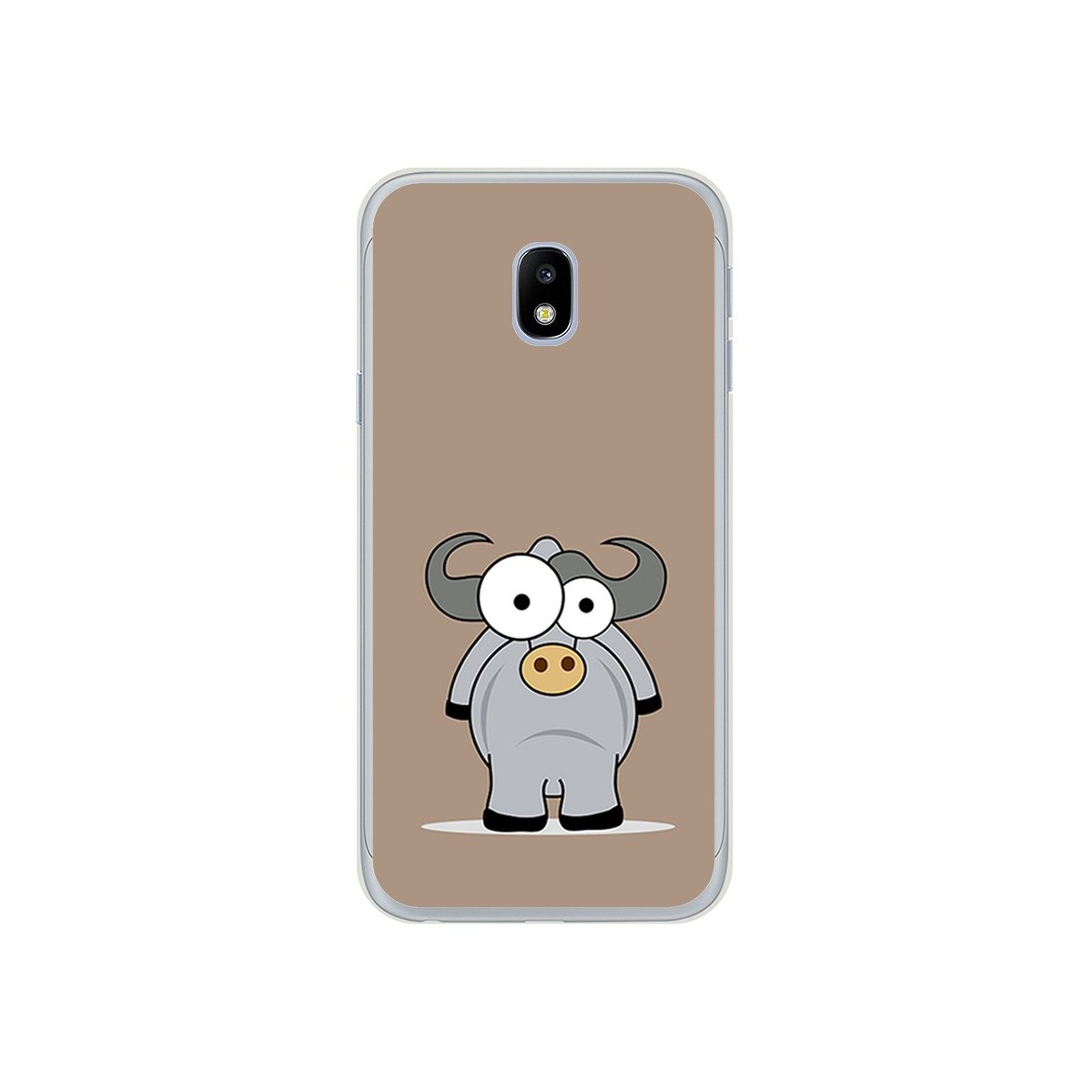 Funda Gel Tpu para Samsung Galaxy J3 (2017) Diseño Toro Dibujos