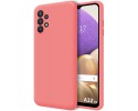 Funda Silicona Líquida Ultra Suave para Samsung Galaxy A32 5G color Rosa