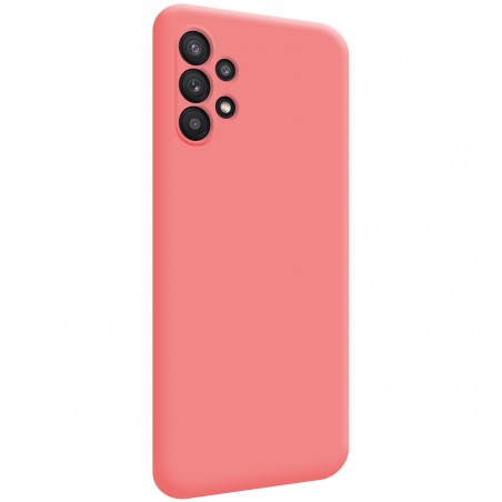 Funda Silicona Líquida Ultra Suave para Samsung Galaxy A32 5G color Rosa
