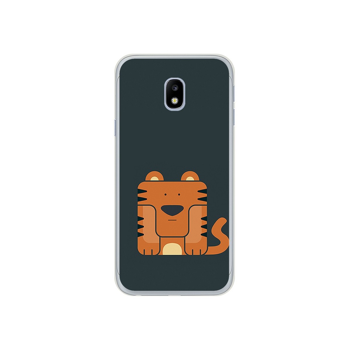 Funda Gel Tpu para Samsung Galaxy J3 (2017) Diseño Tigre Dibujos