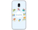 Funda Gel Tpu para Samsung Galaxy J3 (2017) Diseño Spring Birds Dibujos