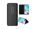 Funda Flip Cover Clear View para Xiaomi Redmi 10 (2021/2022) color Negra