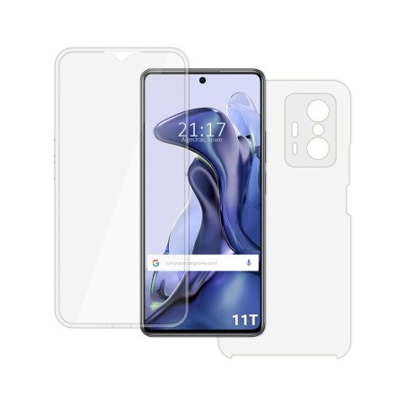 Funda Doble Transparente Pc + Tpu Full Body 360 para Xiaomi 11T 5G / 11T Pro 5G