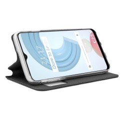 Funda Libro Soporte con Ventana para Realme C21Y / C25Y Color Negra 2