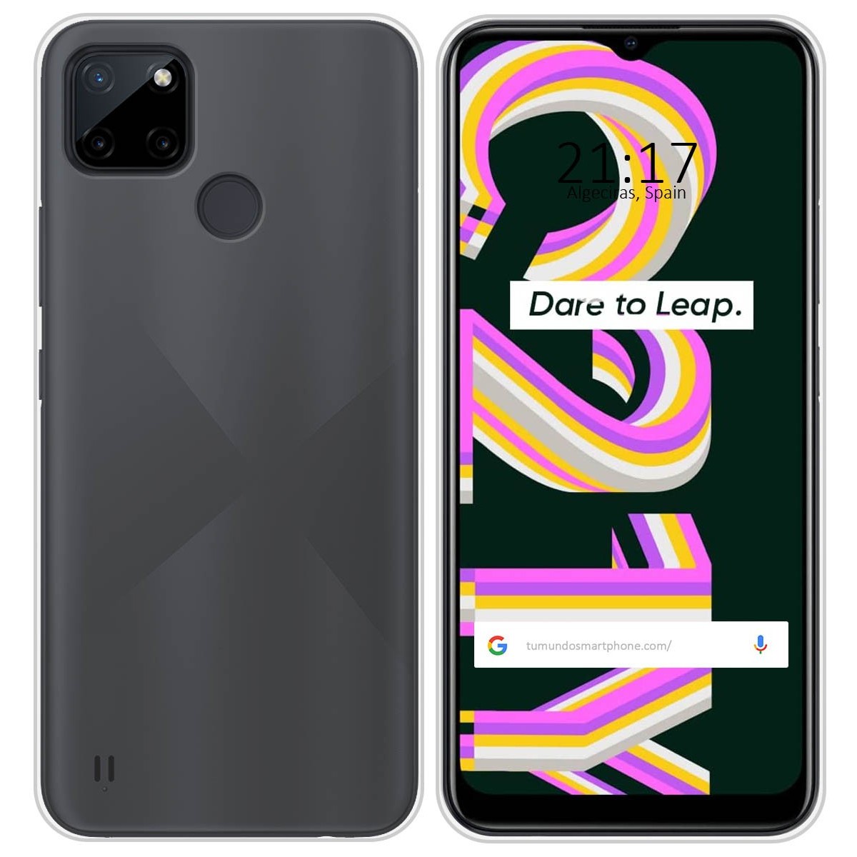 Funda Silicona Gel TPU Transparente para Realme C21Y / C25Y