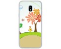 Funda Gel Tpu para Samsung Galaxy J3 (2017) Diseño Primavera Dibujos