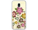 Funda Gel Tpu para Samsung Galaxy J3 (2017) Diseño Primavera En Flor  Dibujos