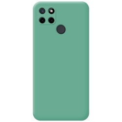 Funda Silicona Líquida Ultra Suave para Realme C21Y / C25Y color Verde 2