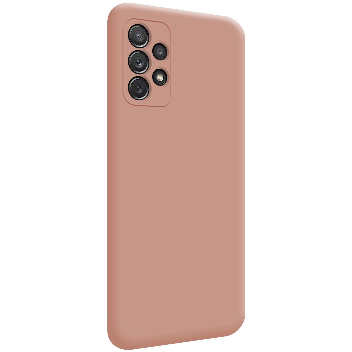 Funda Silicona Líquida Ultra Suave para Samsung Galaxy A72 color Rosa