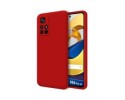 Funda Silicona Líquida Ultra Suave para Xiaomi POCO M4 Pro 5G color Roja